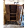 Image 2 : WOODEN GLASS FRONT CABINET