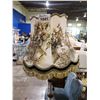 Image 2 : DECORATIVE HORSE THEMED GLASS FLOOR LAMP