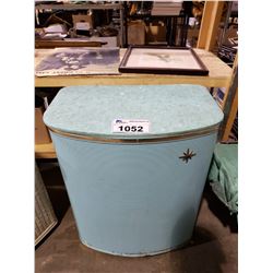 CIRCA 1950'S LAUNDRY HAMPER