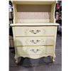 Image 3 : 2 PIECE 3 DRAWER DRESSER WITH SHELVES