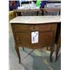 Image 2 : PAIR OF MARBLE TOP FRENCH NIGHTSTAND