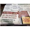 Image 2 : ASSORTED SET DEC SIGNS