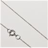 Image 2 : 10K WHITE GOLD  CHAIN 16"