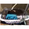 Image 2 : 4 BOXES & 1 HAMPER OF ASSORTED TEXTILES