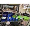 Image 1 : ASSORTED ENAMEL FINISHED PRODUCTS & OTHER KITCHENWARE
