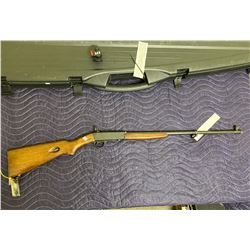 REMINGTON MODEL 24, .22LR, SEMI AUTOMATIC, SERIAL #112672, COMES WITH HARD CASE, TRIGGER LOCK WITH