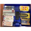 Image 1 : PLASTIC BOX WITH 12 BOXES .303 BRITISH (NOT ALL FULL)