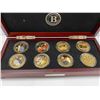 Image 2 : BRADFORD EXCHANGE BOX COIN COLLECTION LABELED 'QUEEN ELIZABETH II CROWNING MOMENTS'