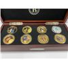 Image 2 : BRADFORD EXCHANGE BOX COIN COLLECTION LABELED 'QUEEN ELIZABETH II CROWNING MOMENTS'