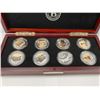 Image 2 : BRADFORD EXCHANGE BOX COIN COLLECTION LABELED '70TH ANNIVERSARY D-DAY SILVER CROWNS'