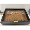 Image 1 : BRADFORD EXCHANGE JOHN WAYNE LIGHTER COLLECTION DISPLAY BOX