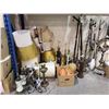 Image 2 : LARGE COLLECTIONS OF FLOOR/TABLE LAMPS + SHADES