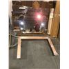 Image 2 : DOUBLE SIZE BEDFRAME & FIREPLACE MANTEL