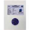 Image 1 : CERTIFIED EXTREMELY RARE SAPPHIRE TRAPICHE, 58.80CT, 35MM DIAMETER