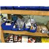 Image 2 : ASSORTED FORKLIFT PARTS & PIECES SUCH AS: SPARK PLUGS, SOLENOID, INNER CAP NUTS, NUTS, FUEL