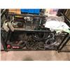 Image 1 : ASSORTED FORKLIFT PARTS & PIECES, RUBBER HOSE, RADIATOR HOSES, & 10QT FLAT LIQUID CONTAINER