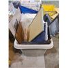 Image 2 : ASSORTED WOODEN & GLASS SHELVES &/OR TABLE TOPS