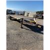 Image 1 : utility trailer - lowboy - yellow - HOMEMADE