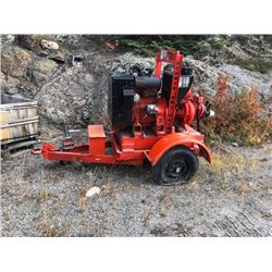 4 INCH WATER PUMP WITH TRAILER