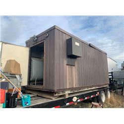 31kw, 3 ph, 120/208v Generator complete with switch panel in 20 ft Sea Can