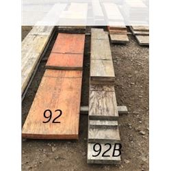 bundle of lumber