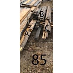 bundle of lumber
