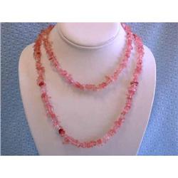 249 Rose Quartz Necklace