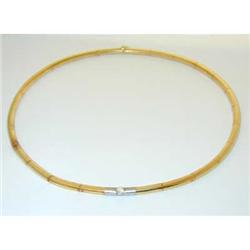 276 H. STERN 18K Gold Necklace w/ Diamond