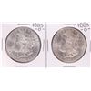 Image 1 : Lot of (2) 1883-O $1 Morgan Silver Dollar Coins