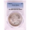 Image 1 : 1884-O $1 Morgan Silver Dollar Coin PCGS MS64 Nice Toning