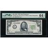 Image 1 : 1934 $50 San Francisco Federal Reserve Note PMG 64EPQ