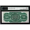 Image 2 : 1872 $50 State of South Carolina Revenue Bond Obsolete Note PMG Superb Gem Unc. 67EPQ