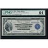 Image 1 : 1918 $1 Boston Federal Reserve Note PMG 64