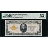 Image 1 : 1928 $20 Gold Certificate PMG 53