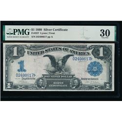 1899 $1 Black Eagle Silver Certificate PMG 30