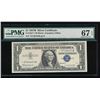 Image 1 : 1957B $1 Silver Certificate STAR Note PMG 67EPQ