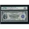 Image 1 : 1918 $1 New York Federal Reserve Bank Note PMG 64