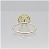 Image 3 : Natural 7.2 Ct Hand Carved Rose Citrine Ring