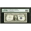 Image 1 : 1957B $1 Silver Certificate PMG 66EPQ