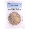 Image 1 : 1881-S $1 Morgan Silver Dollar Coin PCGS MS64 Nice Toning
