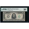 Image 1 : 1934A $1000 San Francisco Federal Reserve Note PMG 30