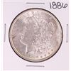 Image 1 : 1886 $1 Morgan Silver Dollar Coin