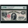Image 1 : 1917 $1 Legal Tender Note PMG 65EPQ
