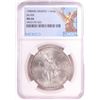 Image 1 : 1985Mo Mexico 1 Onza Libertad Silver Coin NGC MS66