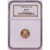 Image 1 : 2005 $5 American Gold Eagle Coin NGC MS70