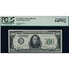 Image 1 : 1934A $500 Chicago Federal Reserve Note PCGS 64PPQ