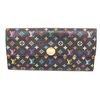 Image 1 : Louis Vuitton Multicolor Coated Canvas Sarah Wallet