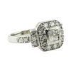Image 1 : 0.67 ctw Diamond Ring - 14KT White Gold