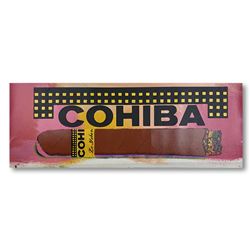 Cohiba Cigar by Steve Kaufman (1960-2010)