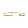 Image 3 : 3.17 ctw Diamond Tennis Bracelet - 14KT Yellow Gold